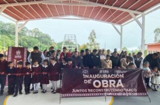 Inauguran obras del programa 2×1 para Migrantes en Taxco de Alarcón