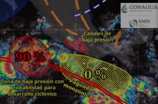 Prevalecerán lluvias este sábado en Guerrero por influencia de sistemas de baja presión