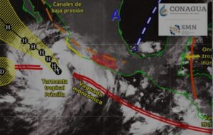Se prevén lluvias fuertes por influencia de la Tormenta Tropical Priscila y una nueva zona de baja presión en el Pacífico: SGIRPCGRO