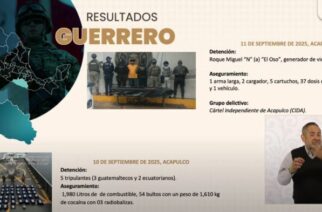 Frena estrategia de seguridad delitos de extorsión y disminuyen homicidios en Guerrero