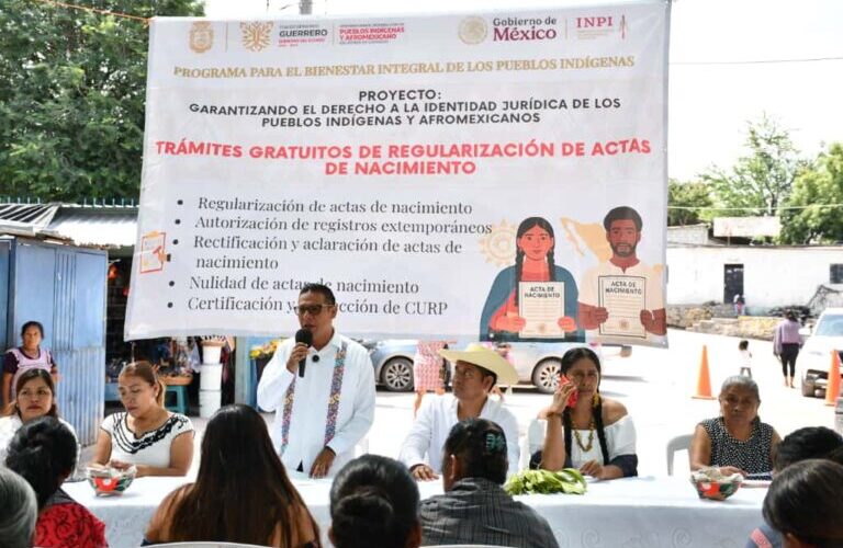 SEDEPIA lleva trámites gratuitos de regularización de actas de nacimiento a la región Norte