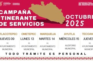 Llevará Registro Civil campaña itinerante a la Sierra y Costa Chica