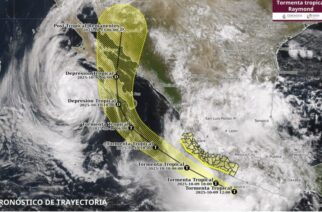 Se forma la tormenta tropical Raymond en el Océano Pacífico: SGIRPCGRO