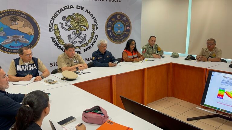 Gobierno del estado coordinada acciones preventivas ante el paso de la Tormenta Tropical “Raymond”