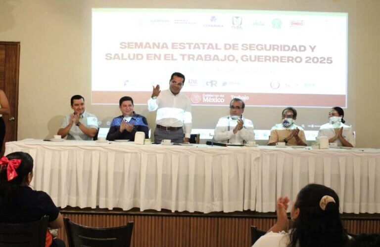En Guerrero se realiza la Semana Estatal de Seguridad y Salud en el Trabajo 2025