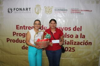 La SEFODECO entregó apoyos del Programa de Impulso a la Producción y Comercialización de Artesanías a seis municipios