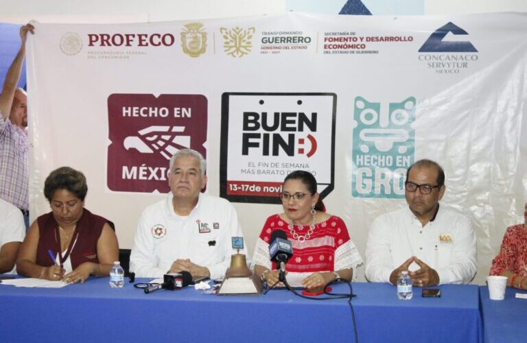 Anuncian “Buen Fin” en Guerrero 2025 del 13 al 17 de noviembre: Sefodeco