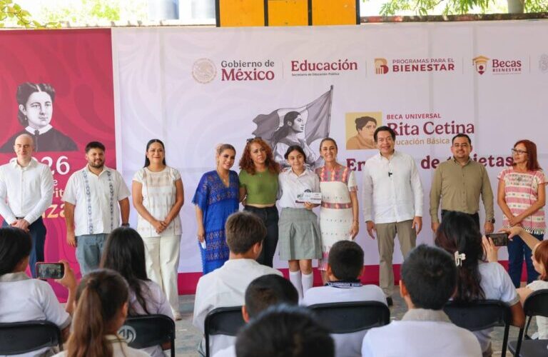 Reconoce Evelyn Salgado impulso educativo de Claudia Sheinbaum; Beca Rita Cetina llegará a más de 700 mil estudiantes en Guerrero