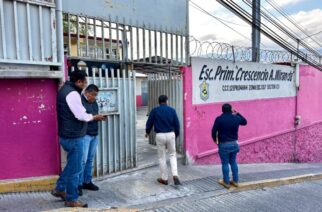 Realiza IGIFE recorrido de verificación por escuela de colonia El Encanto de Chilpancingo