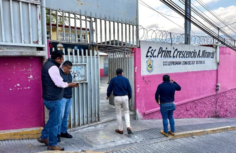 Realiza IGIFE recorrido de verificación por escuela de colonia El Encanto de Chilpancingo