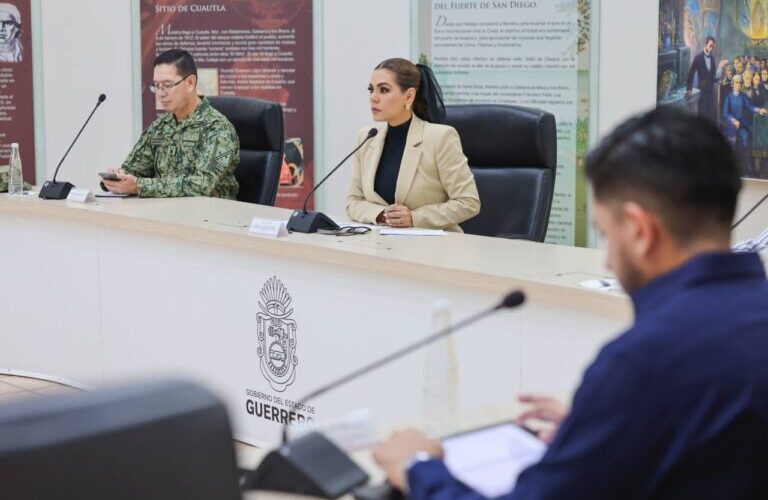 Evelyn Salgado fortalece coordinación con el Gobierno de México para consolidar la paz en Guerrero