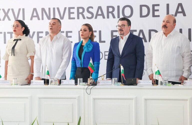 Evelyn Salgado llama a la unidad y respeto institucional entre poderes con respaldo al liderazgo de la presidenta Claudia Sheinbaum