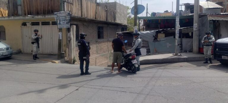 Implementan “Operativo de Proximidad Policial en zona oriente y poniente de Chilpancingo”