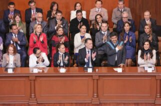 Evelyn Salgado conmemora con la presidenta Sheinbaum el 109º Aniversario de la Constitución