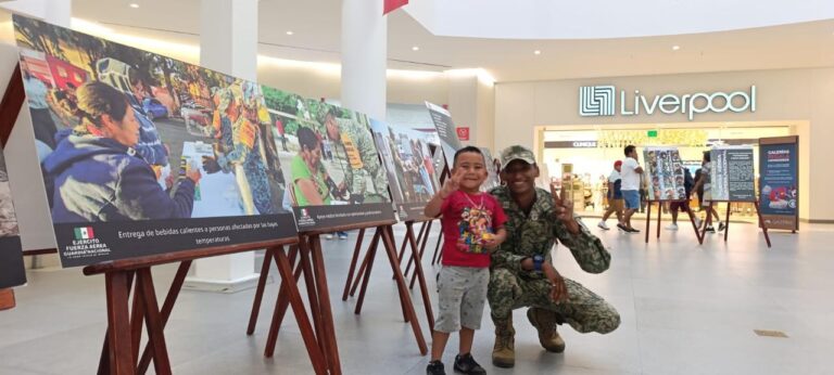 Exposición fotográfica “Honor en cada Misión” acerca a las Fuerzas Armadas a la sociedad guerrerense