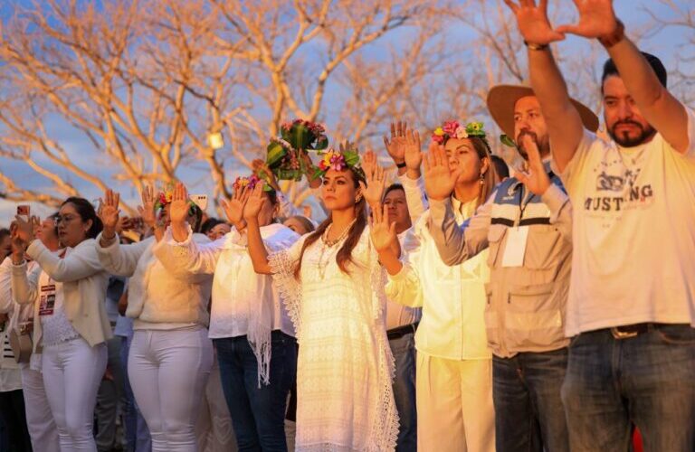 Celebra Evelyn Salgado el Equinoccio de la Primavera en Xochipala con tradiciones ancestrales