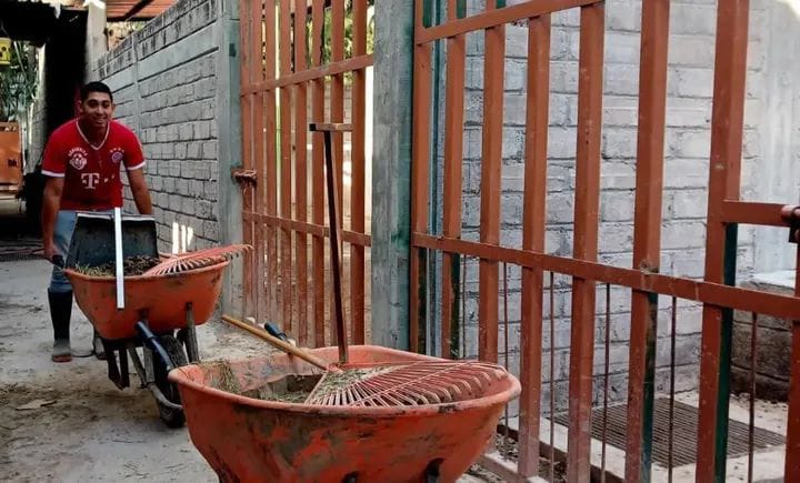 Personal del Zoológico Zoochilpan realizó labores de mantenimiento general en sus instalaciones