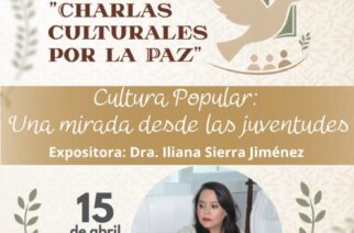 “Charlas Culturales por La Paz” abordará la cultura popular desde las juventudes en Chilpancingo
