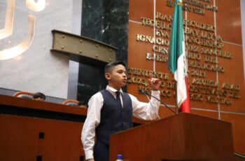 Participan niñas y niños de Guerrero en el XVIII Parlamento Infantil