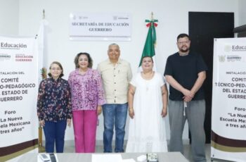 Encabeza Castillo Peña instalación del Comité Técnico para seleccionar experiencias docentes del Foro de la NEM