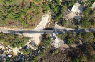 Inauguran puente vehicular “El Chilero” en la Sierra de Guerrero