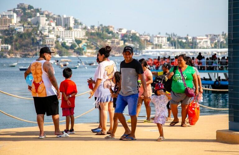 Acapulco y los destinos de Guerrero viven un Día de las Madres con gran afluencia turística