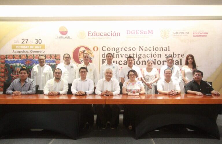 Anuncia la SEG que Guerrero será sede del 9° Congreso Nacional de Investigación sobre Educación Normal