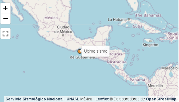 reportan un sismo en Guerrero este sábado 2 de mayo