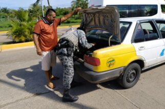 Guardia Nacional mantienen patrullajes preventivos y la instalación de Puestos de Inspección Ciudadana en puntos estratégicos de Acapulco