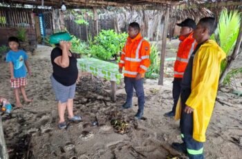 SGIRPCGRO reportó daños menores por el paso de la Tormenta Tropical “Boris” en Guerrero