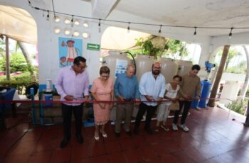 Fonatur y gobierno del estado ponen en marcha el Programa de Sistemas de Captación de agua pluvial en la zona Tradicional de Acapulco