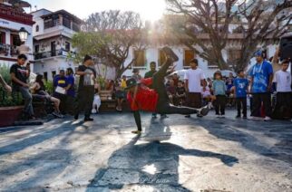 Se realizó el “4.º Aniversario del Estudio Hip Hop Danza y Cultura – Chinoboy”, en Plaza Borda de Taxco
