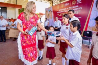 Fortalece Liz Salgado la alimentación escolar con el programa de desayunos escolares “Letras Sanas” en Zihuatanejo