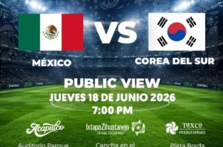 Invita Gobierno de Guerrero a vivir la emoción del Mundial FIFA 2026 en familia