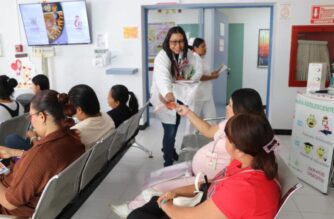 Promueven salud mental durante el embarazo en el HMNG
